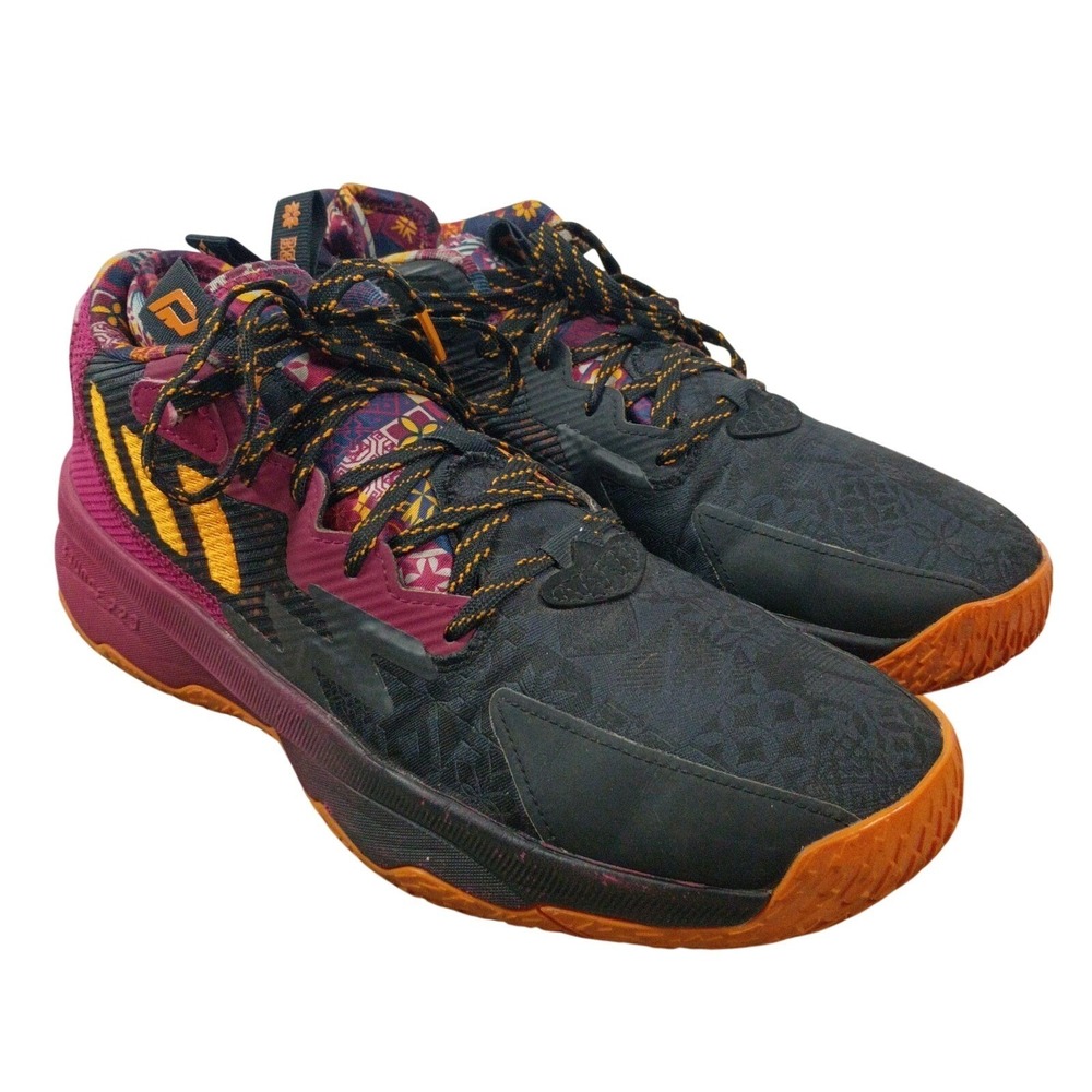 Adidas Mens 9.5 Dame 8 CNY Chinese New Year Basketball Shoes Athletic GW1816
